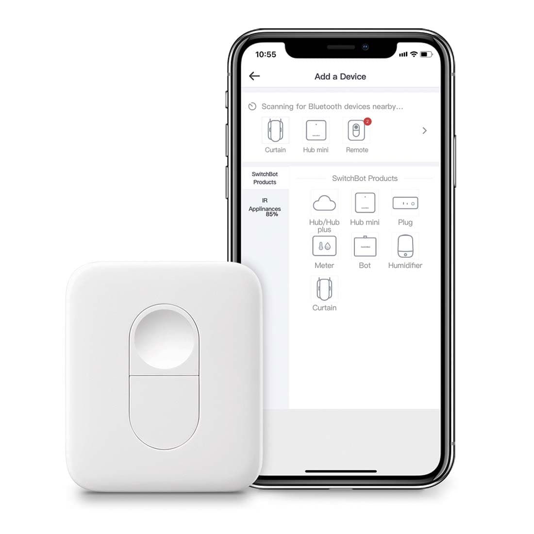 Smart-Home-Universalfernbedienung von SwitchBot mit Matter für 100.000