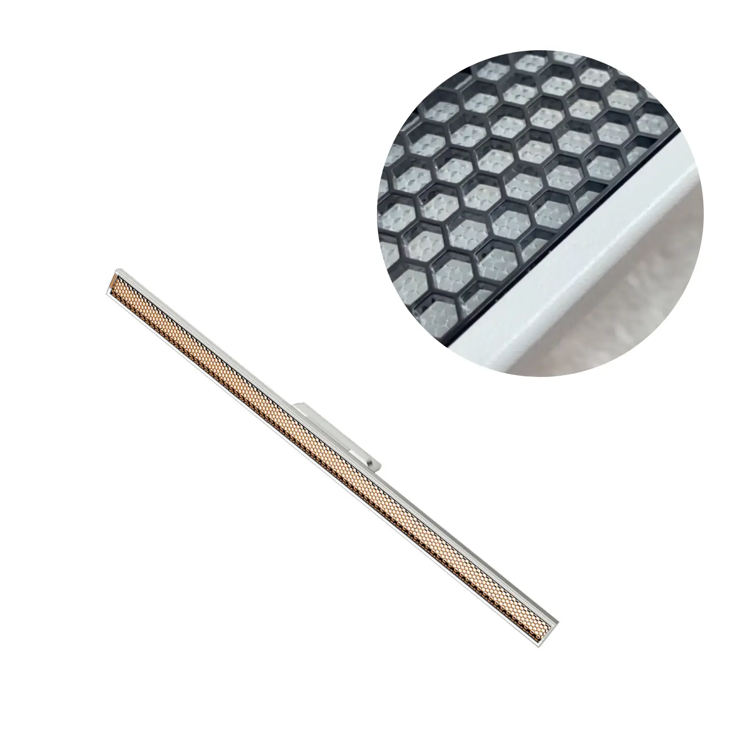 Skena för 3F skensystem | 600mm | 2CCT | 3000lm | 30W | UGR16 | Vit