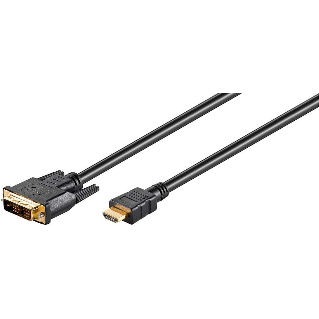 Se Goobay DVI-D/HDMI-Kabel - 2 meter hos PlusLED.dk
