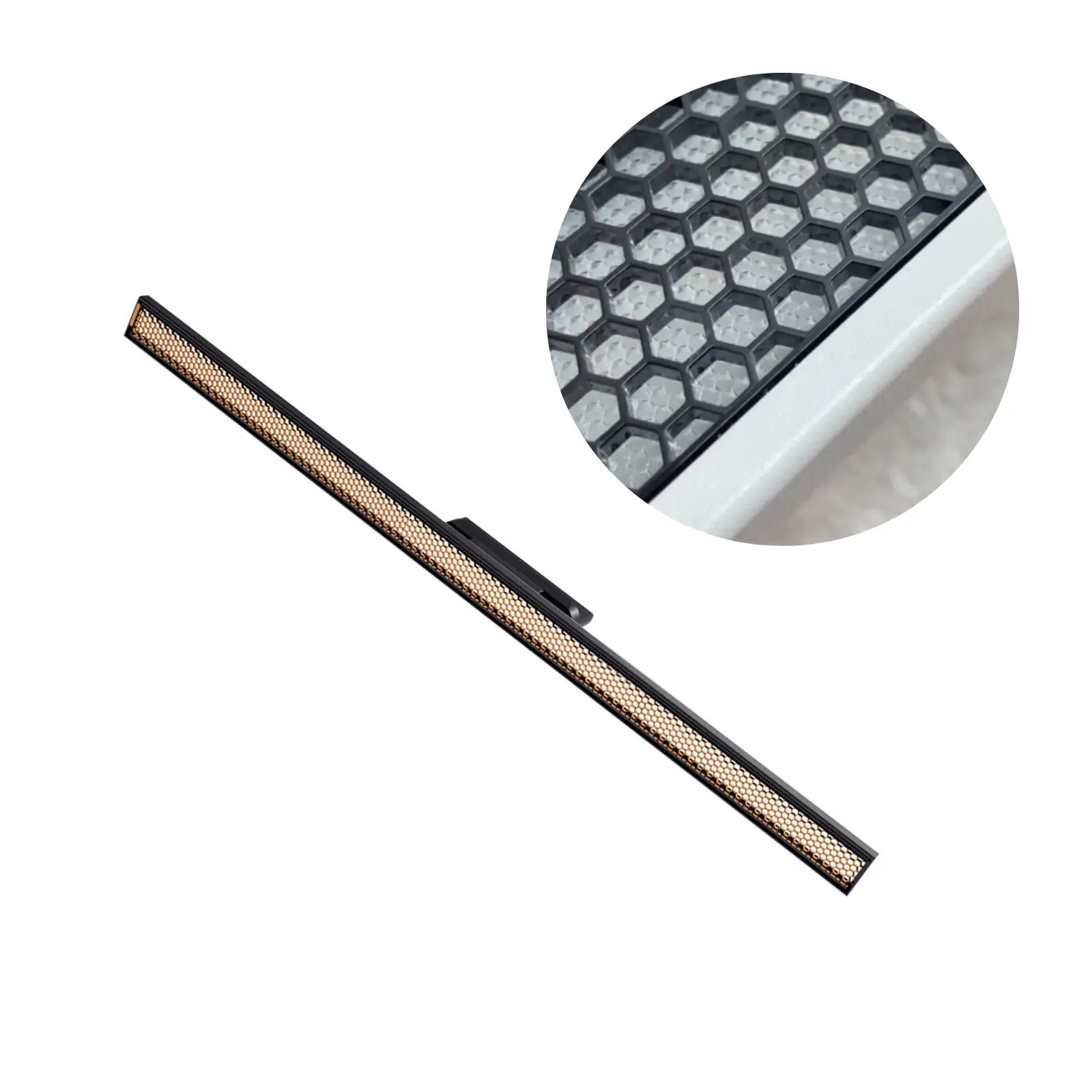 Strömskenor för 3F Track-system | 600mm | 2CCT | 3000 lm | 30W | UGR16 | Svart