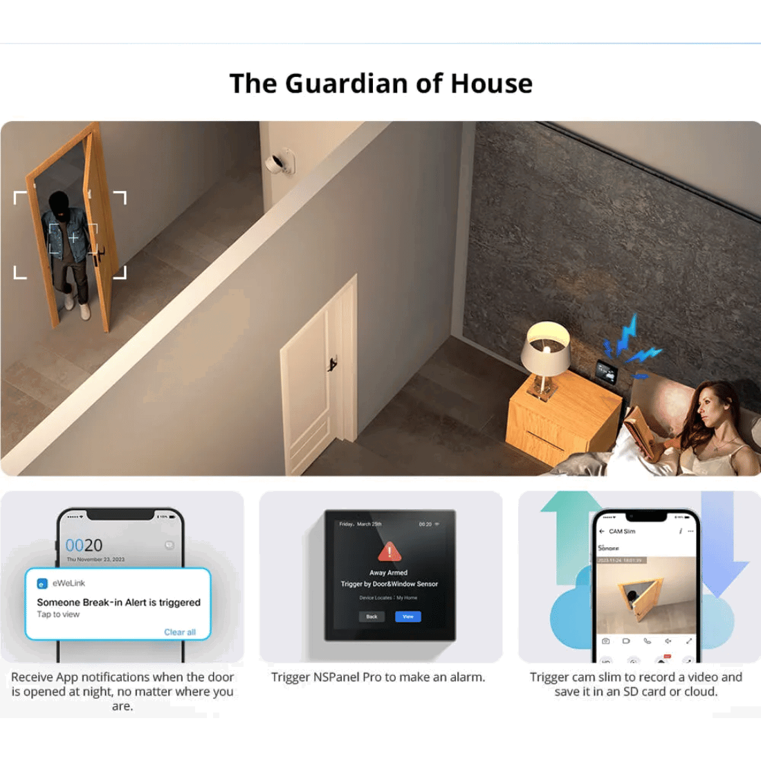 Sonoff Zigbee | Vindue og Dør Sensor | SNZB-04P Sonoff Zigbee | Vindue og Dør Sensor | SNZB-04P