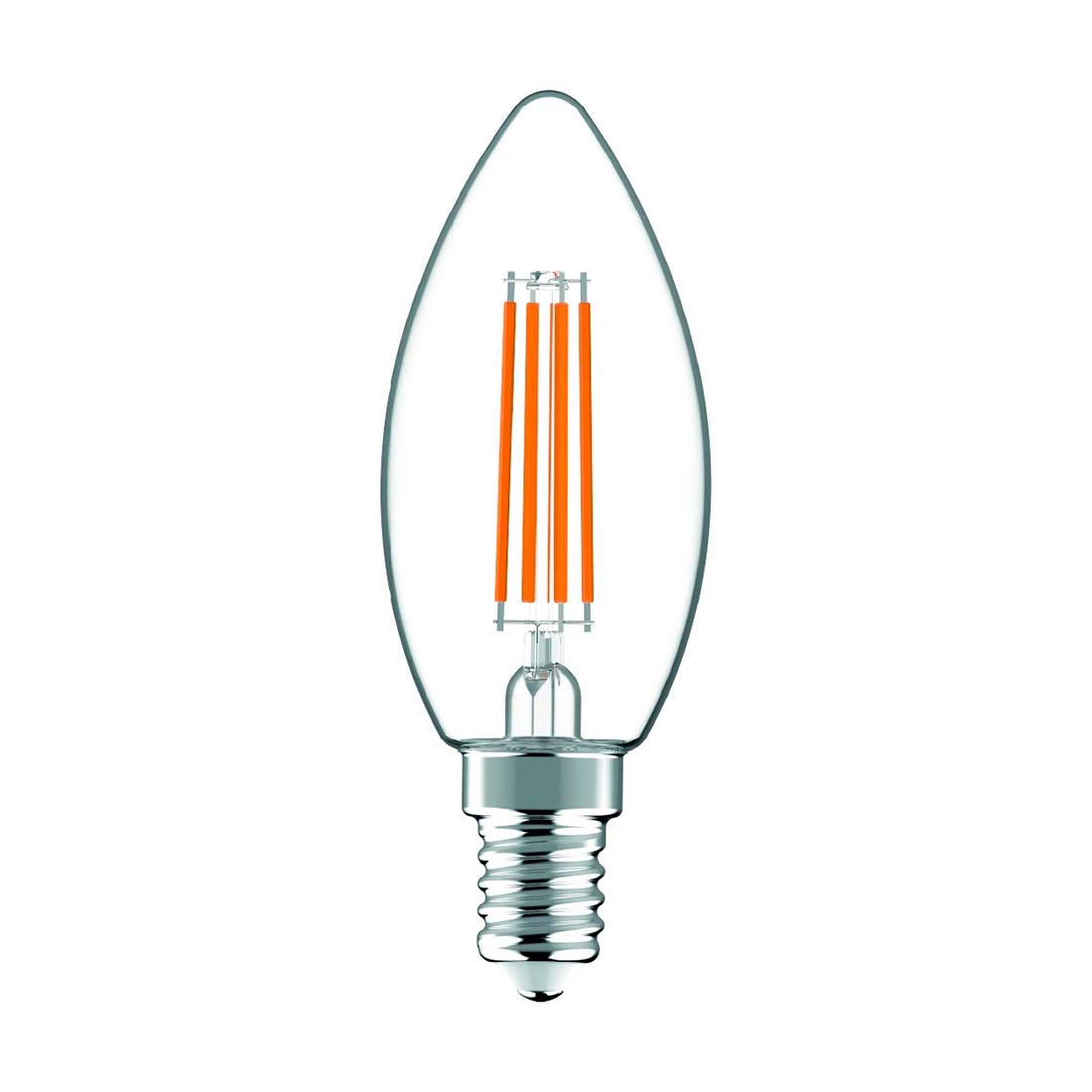 E14 Pære - Filament Pære - LED - 4.9W