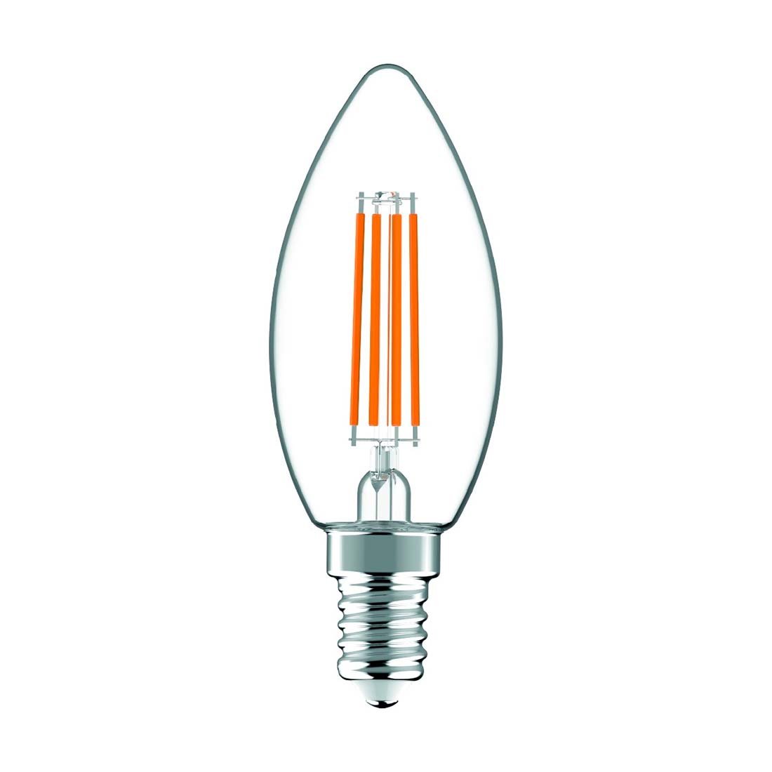 E14 Pære - Filament Pære - LED - 4.9W - 2700K - 806lm