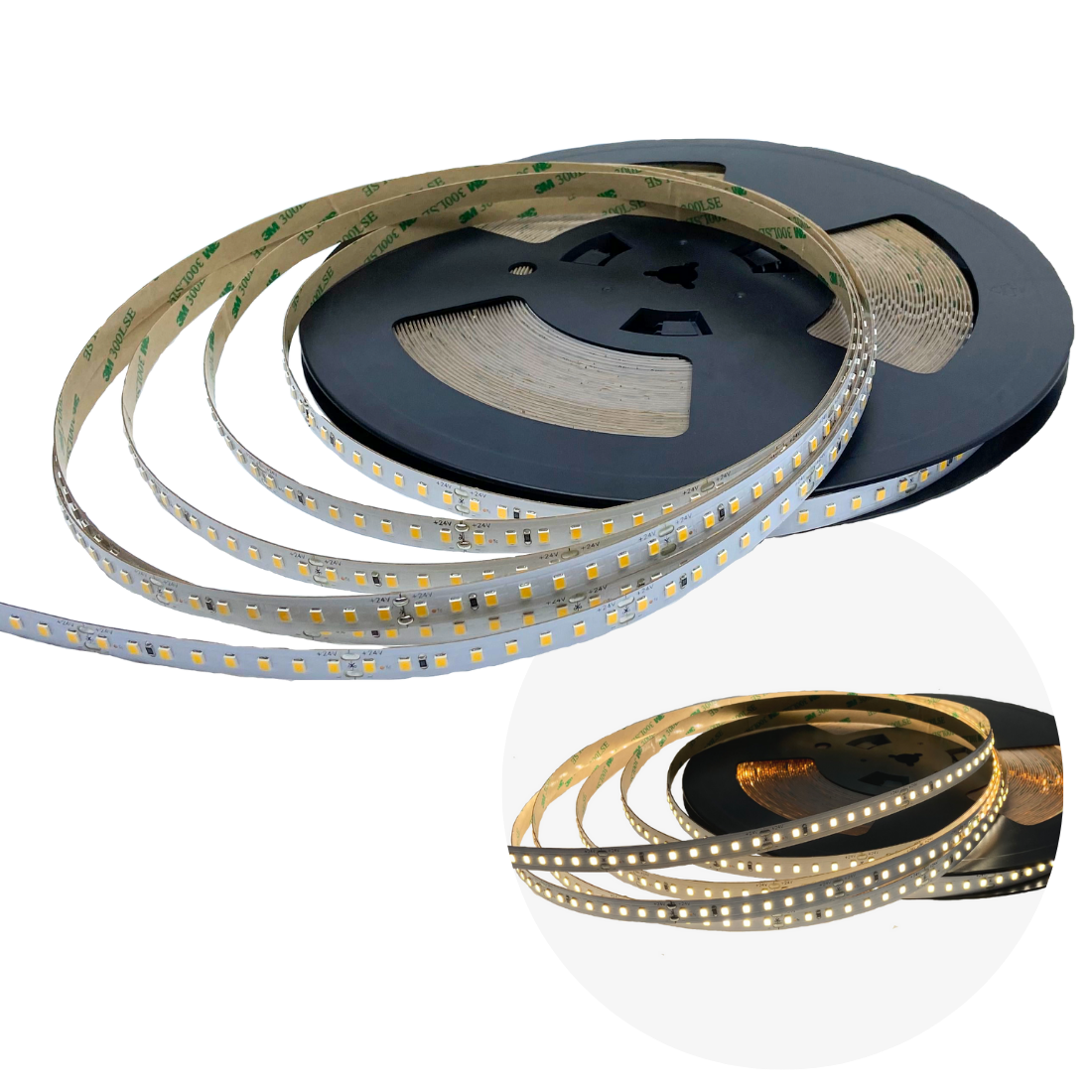 20m LED Strip Pro | 10mm | 24V | 3000K | 1607 lm/m | 12W/m  | Ra90