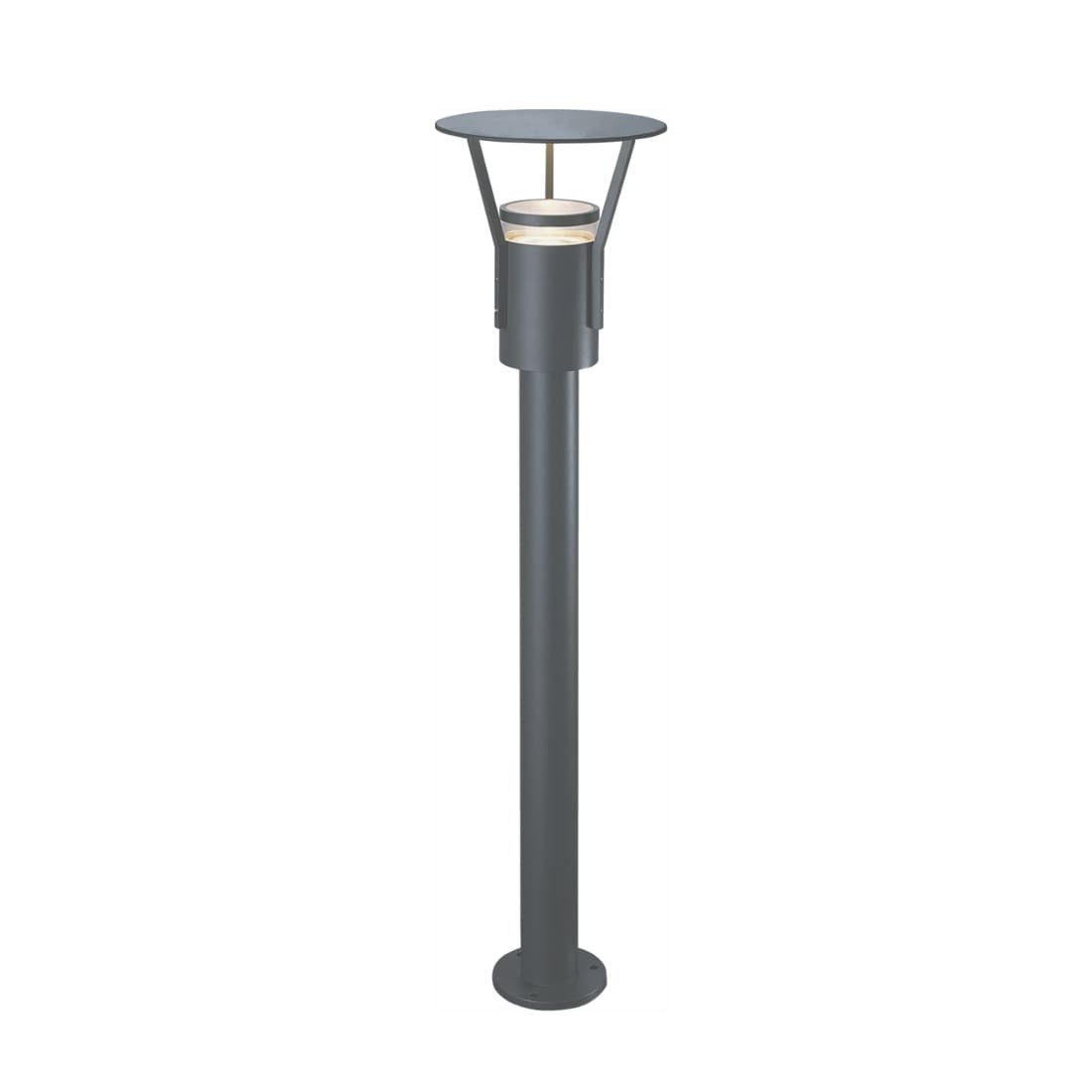 Bedlampe - Havelamper - Mørkegrå - E27 - 230V - EKLOF II - IP54