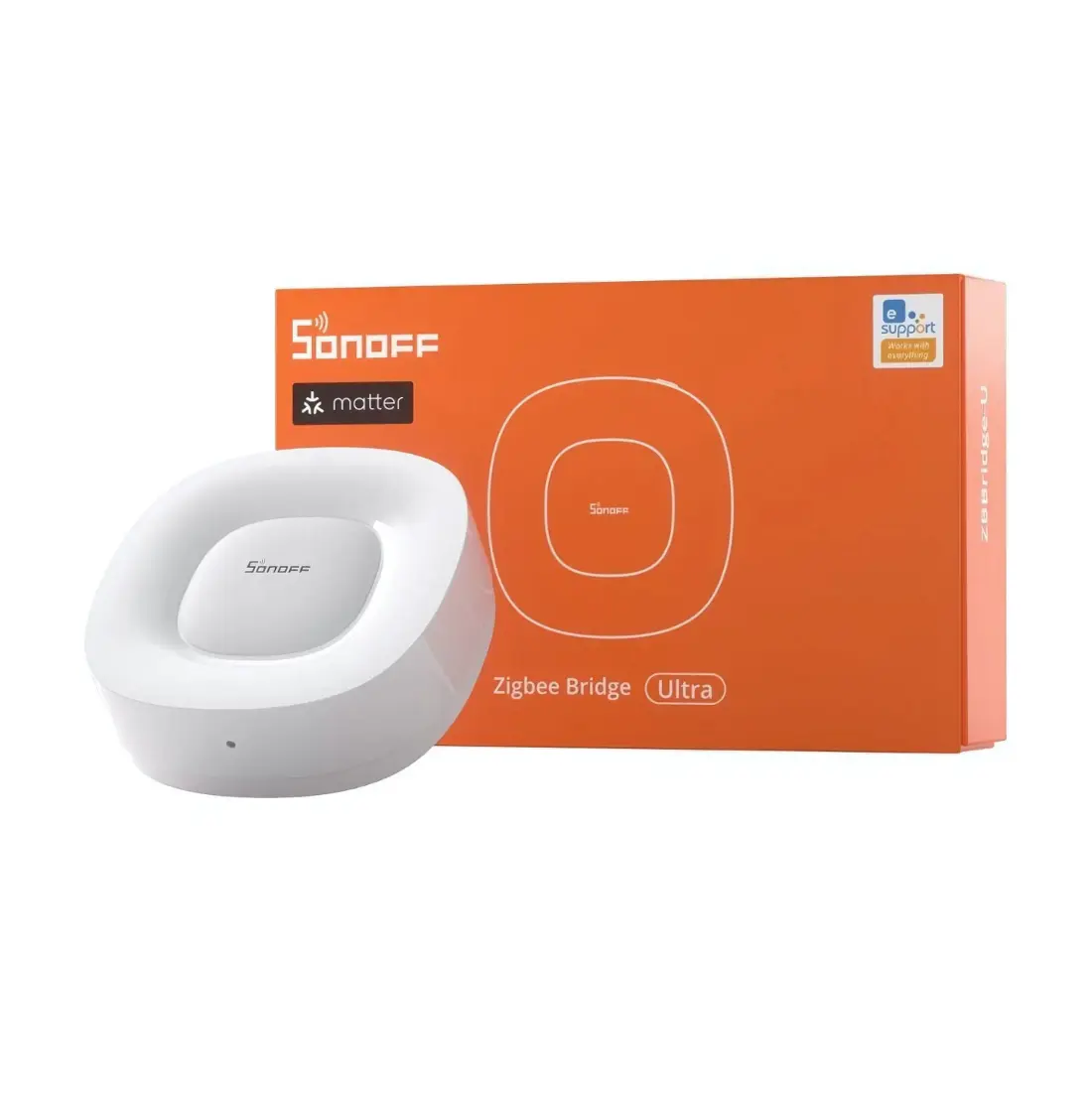 Sonoff Matter ZigBee Bridge Ultra Gateway ZBBridge-U (RJ45 LAN 1.5 GHz 1 GB RAM 8 GB)
