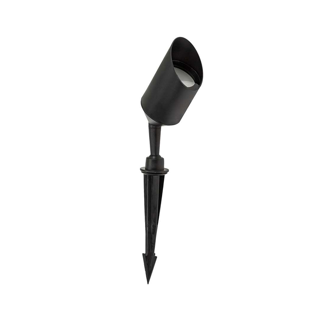 Havespot på Spyd -Â Gu10 LED -Â Udendørs -Â Sort - m. fod - IP65 - 230V