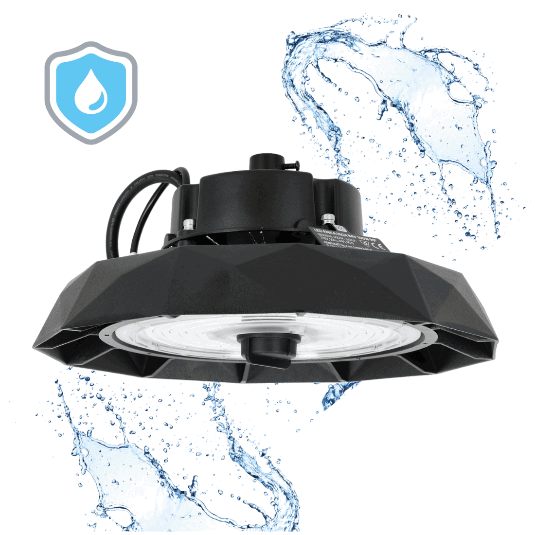LED High Bay 100W | 120° | 4000K | 18.000lm | 1-10V dæmpning | Industrilampe LED High Bay 100W | 120° | 4000K | 18.000lm | 1-10V dæmpning | Industrilampe