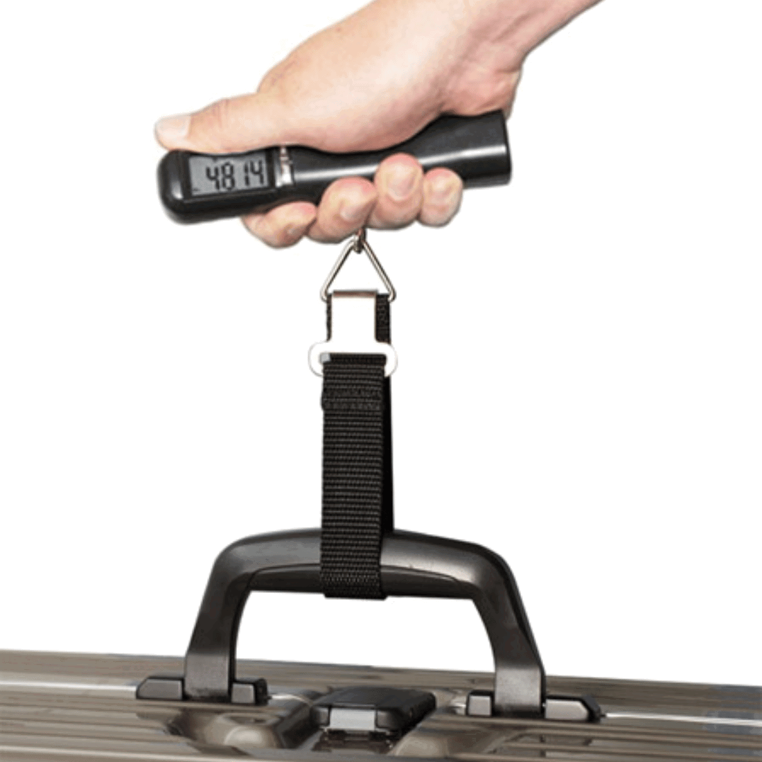 Digitale bagageweegschaal | Elektronische bagageweegschaal | Max 50kg | AAA-batterij