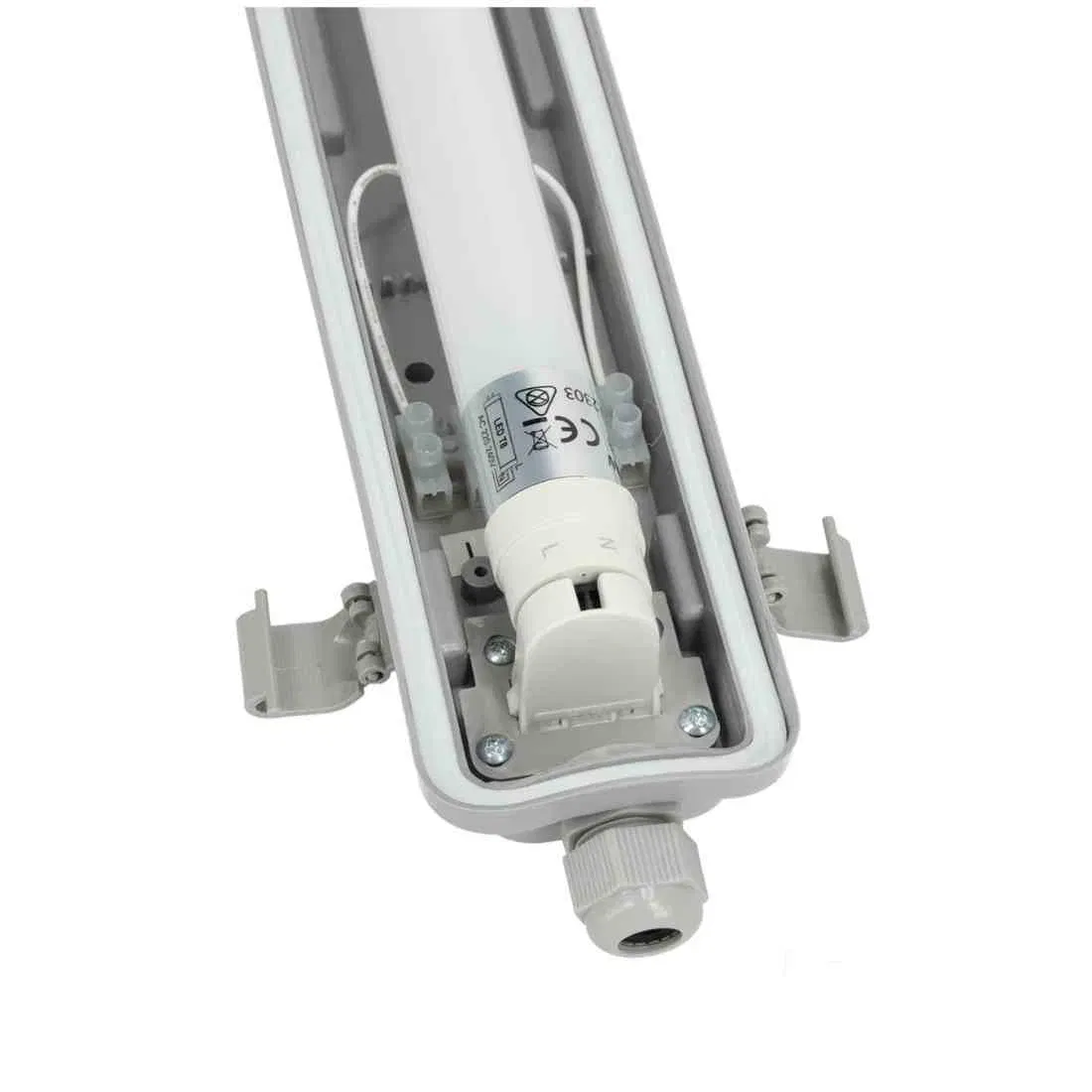 LED Armatur inkl. 18w LED rør | 12 stk. Pakke | 120cm | 4000K LED Armatur inkl. 18w LED rør | 12 stk. Pakke | 120cm | 4000K