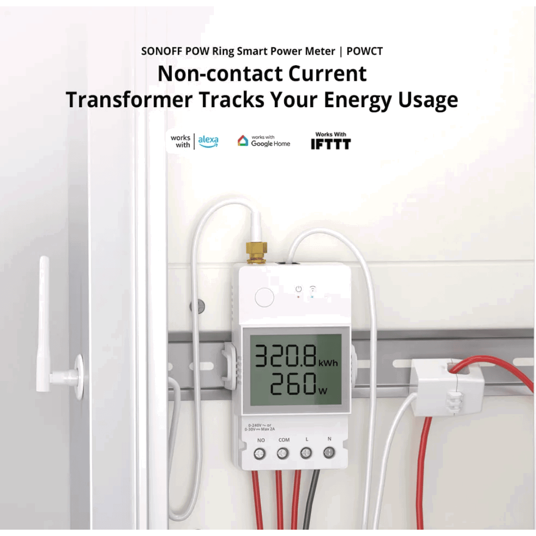 Sonoff POW Ring | WiFi Switch | WiFi Energimätare | POWCT Sonoff POW Ring | WiFi Switch | WiFi Energimätare | POWCT