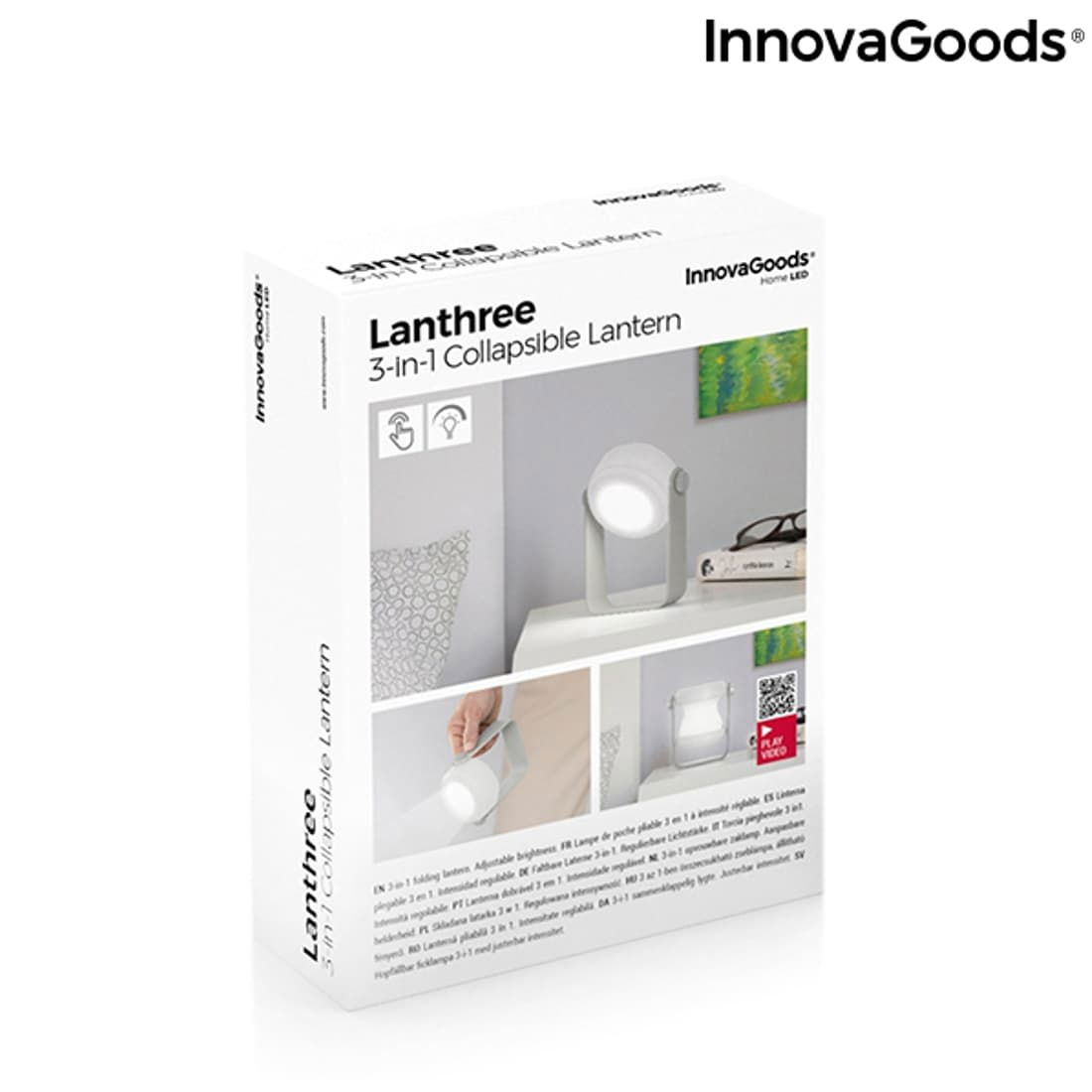 Batterilampe | Lanterne | Lommelygte | Lampe | 3i1 | 3xAAA | InnovaGoods Batterilampe | Lanterne | Lommelygte | Lampe | 3i1 | 3xAAA | InnovaGoods