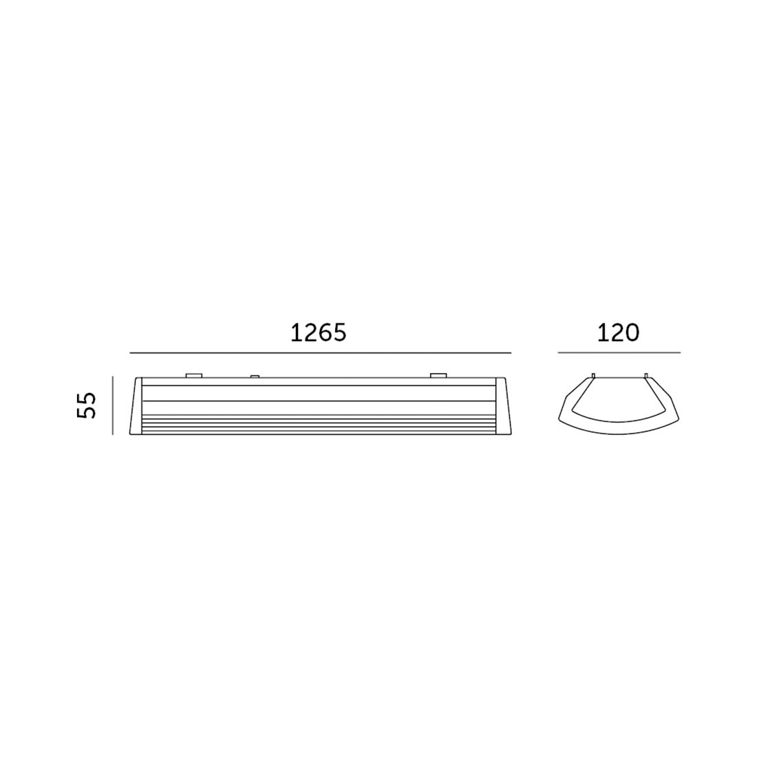 LED Lysstofrørs Armatur | 120cm | T8 rør | Dobbelt LED Rør | DELFIA LED Lysstofrørs Armatur | 120cm | T8 rør | Dobbelt LED Rør | DELFIA