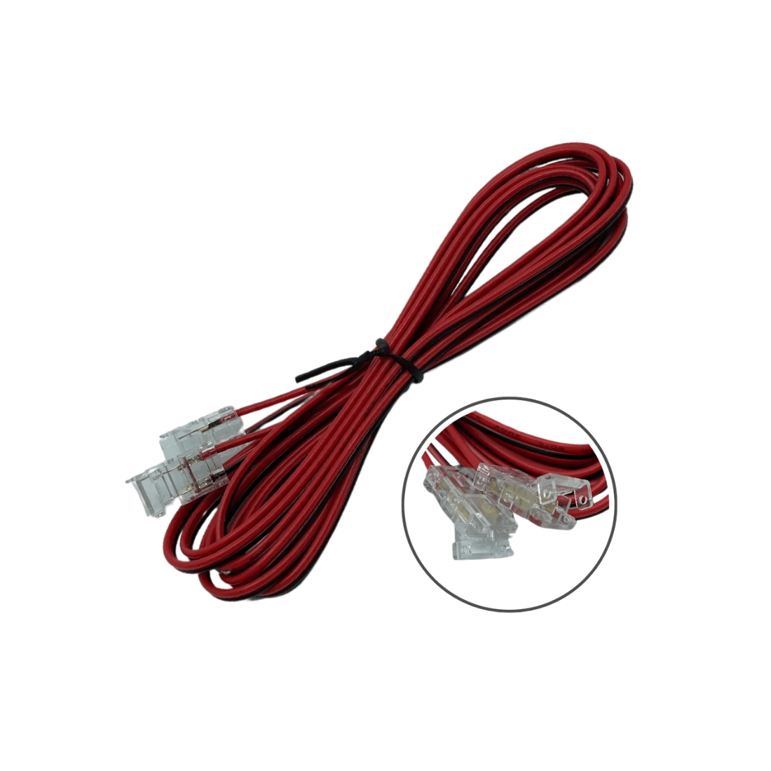 COB 8MM Ledningssamling | 2m | 12/24V