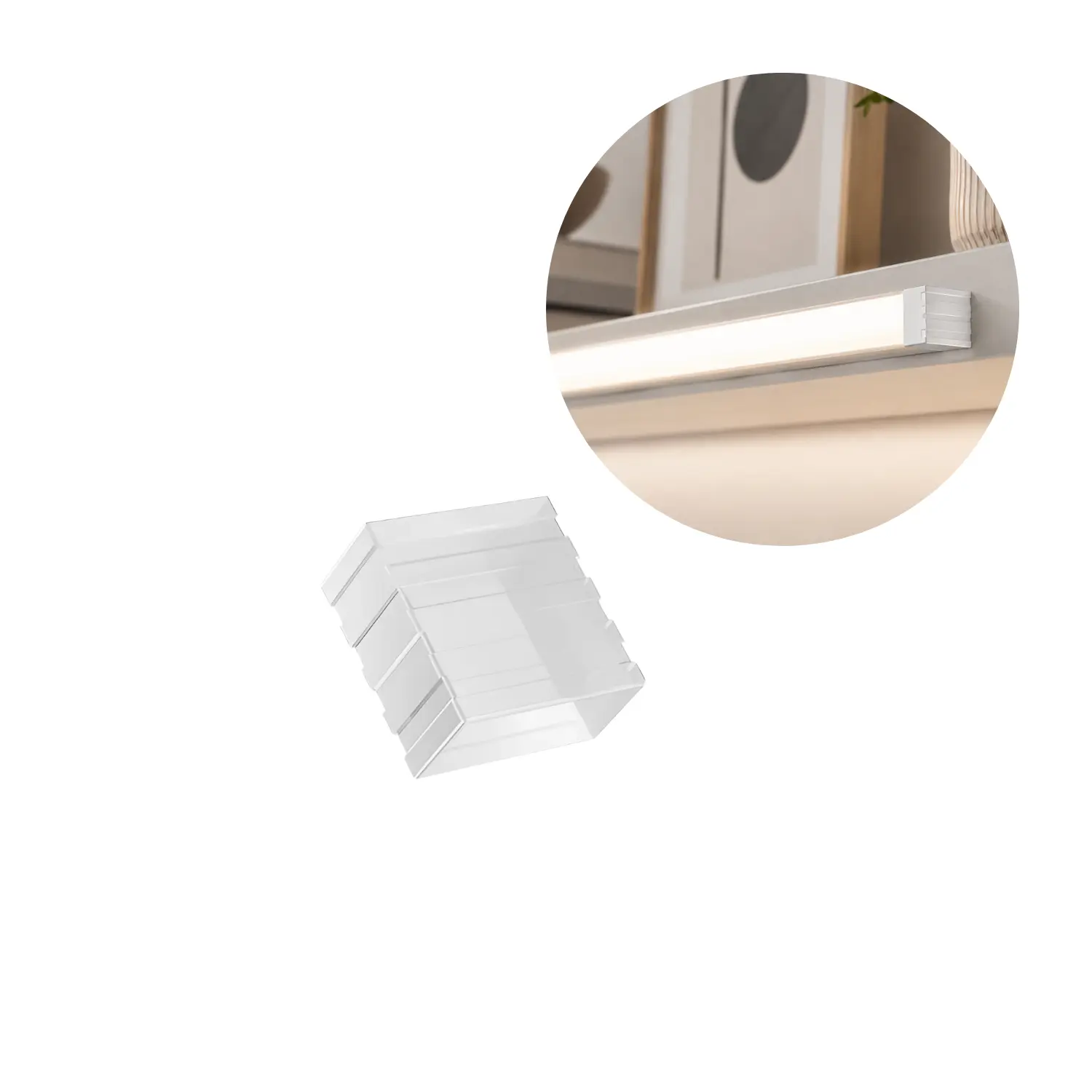 Endkappe für 230V BRY-NEON LED-Streifen | 8x16 mm