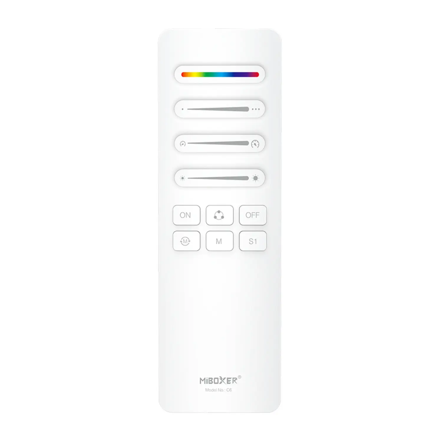 MiBoxer SPI afstandsbediening | RGB+CCT | 1 zone | Wit | C6
