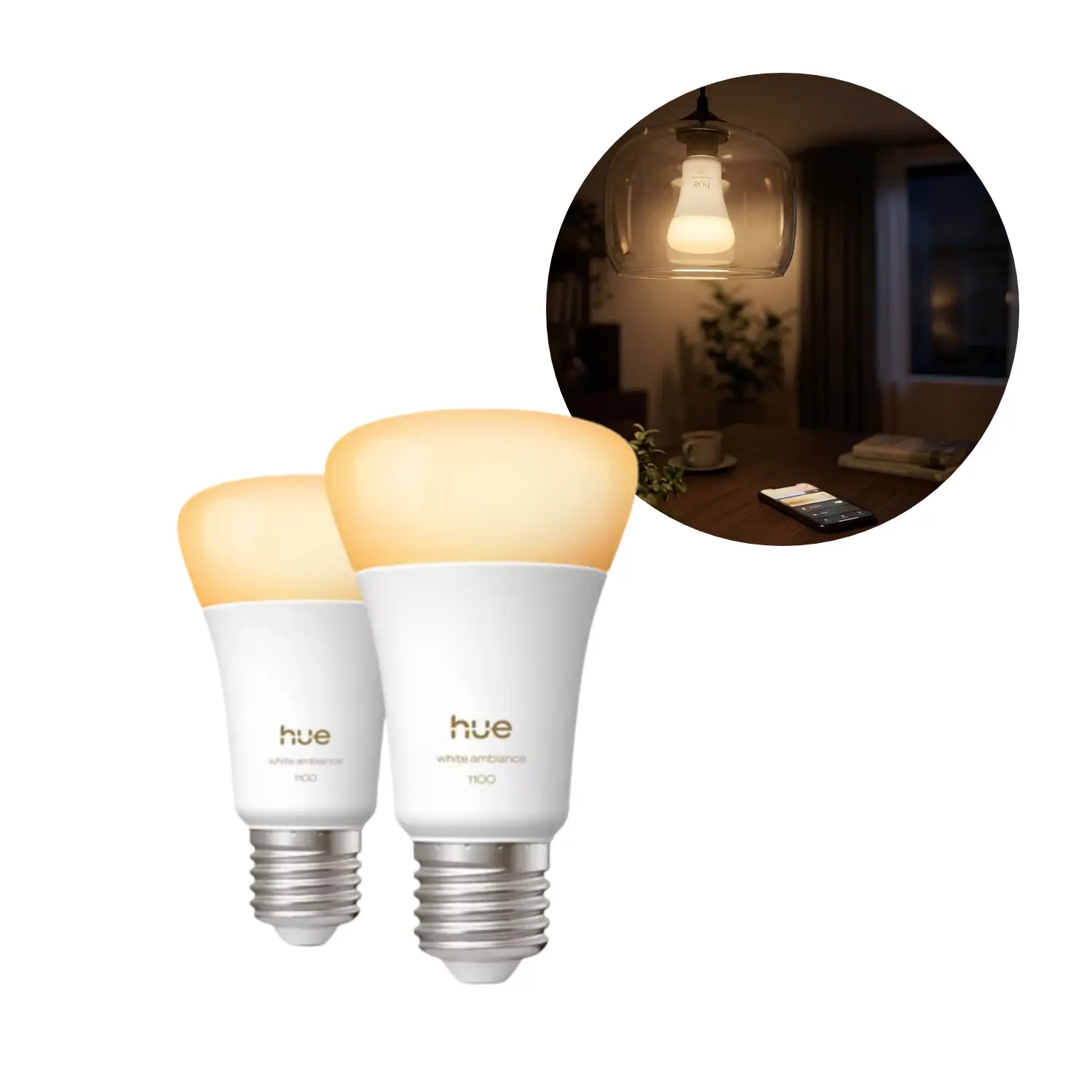 Philips Hue E27 | 1100 lm | Slimme lamp | Warm tot koel wit