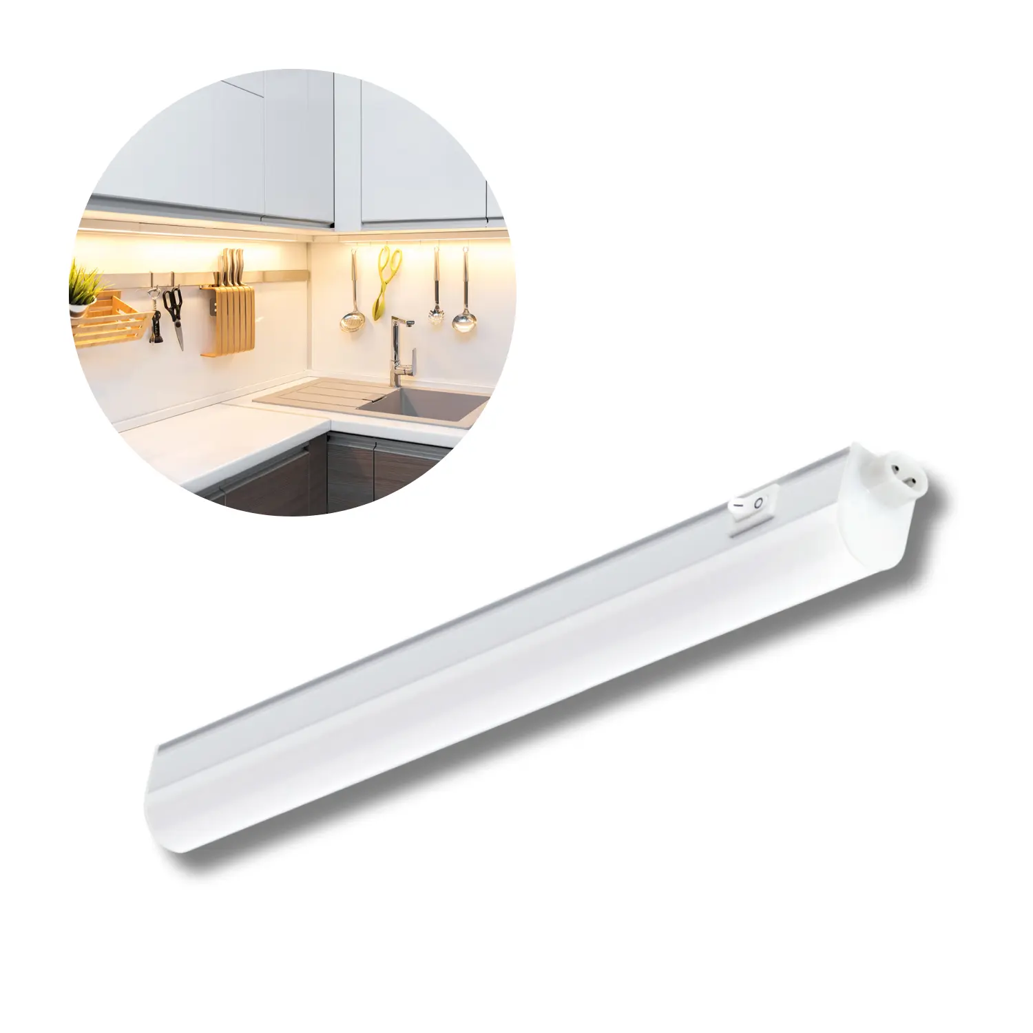 Onderbouwarmatuur | 4W | 30cm | 400lm | CCT | Wit