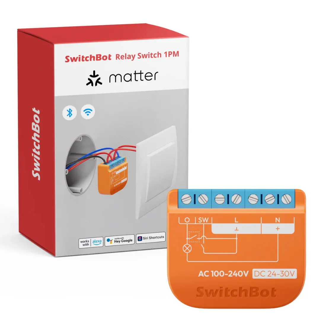 SwitchBot Relay Switch 1PM | Matter | Strommessung  