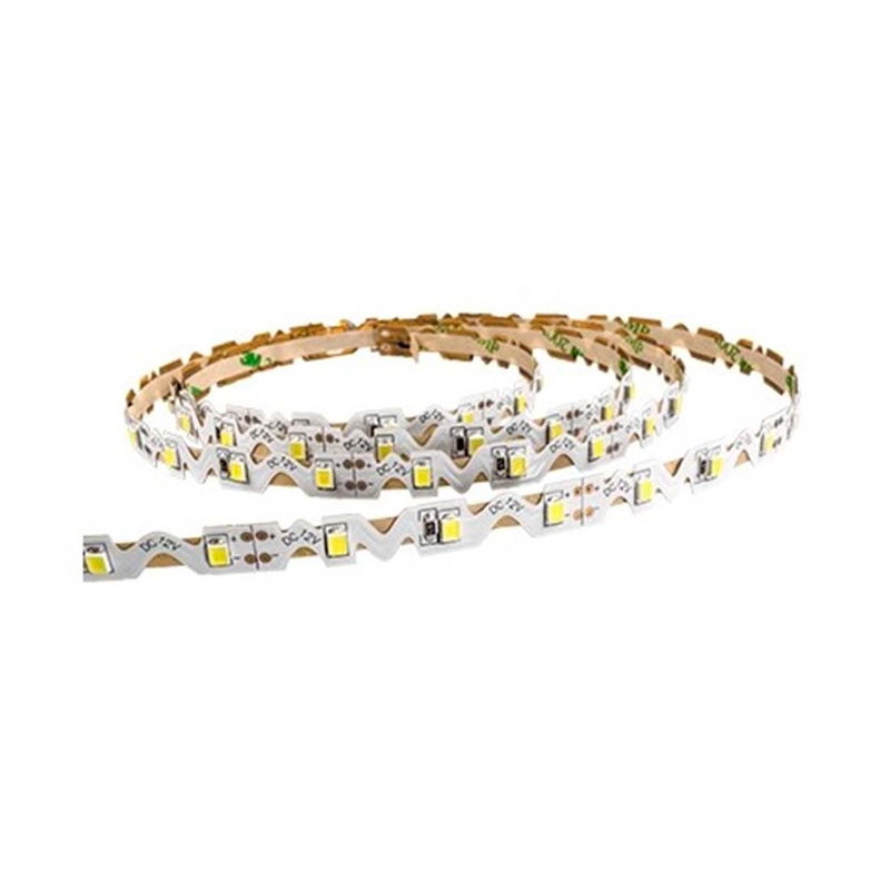 12V LED Strip Zig Zag = Flexibel installation 3000K