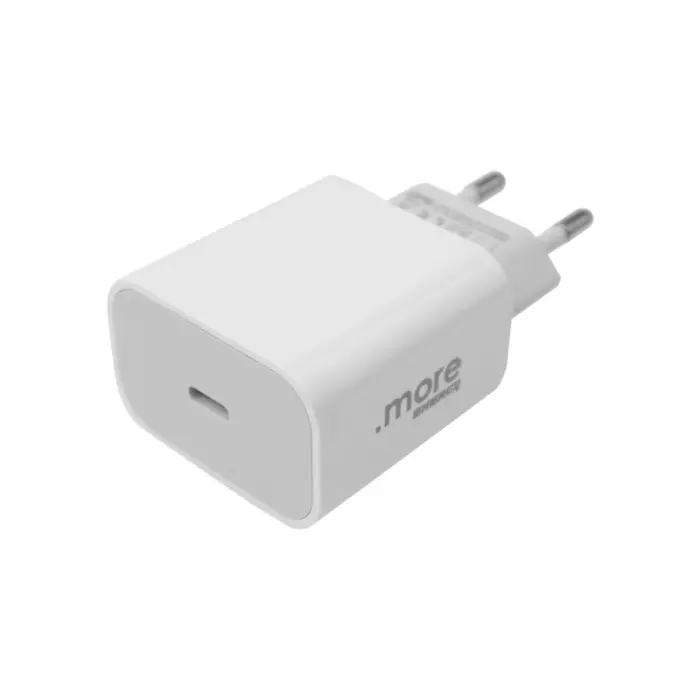 Oplader | USB-C | 20W | Hvid