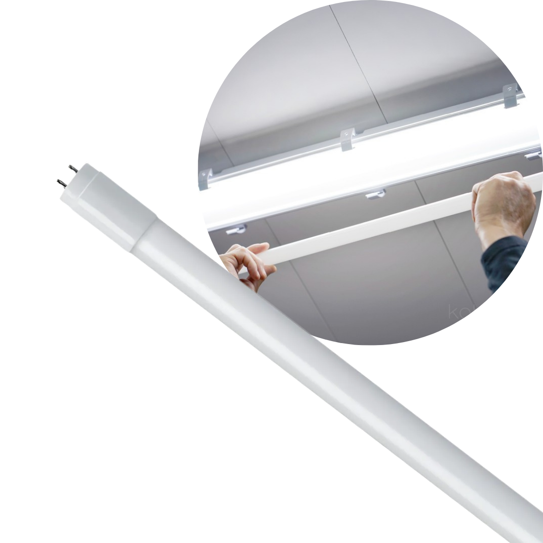 LED Ljusrör T8 | 60cm | 6500K | 1440lm | 9W | Premium