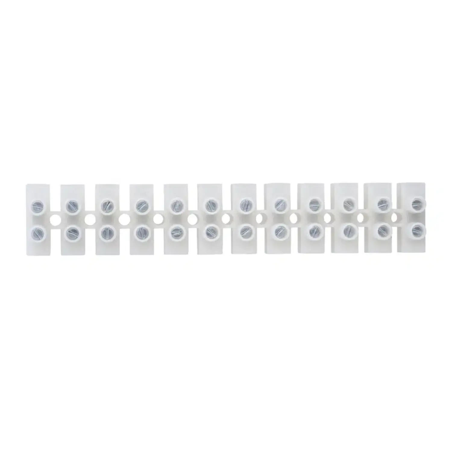 Klemrække | 12 polet | 2,5 mm² | 450V | Transparent
