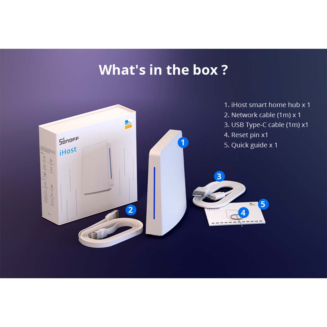 Sonoff iHost Smart Home Hub | AIBridge | DDR4 4GB (RV1126) Sonoff iHost Smart Home Hub | AIBridge | DDR4 4GB (RV1126)