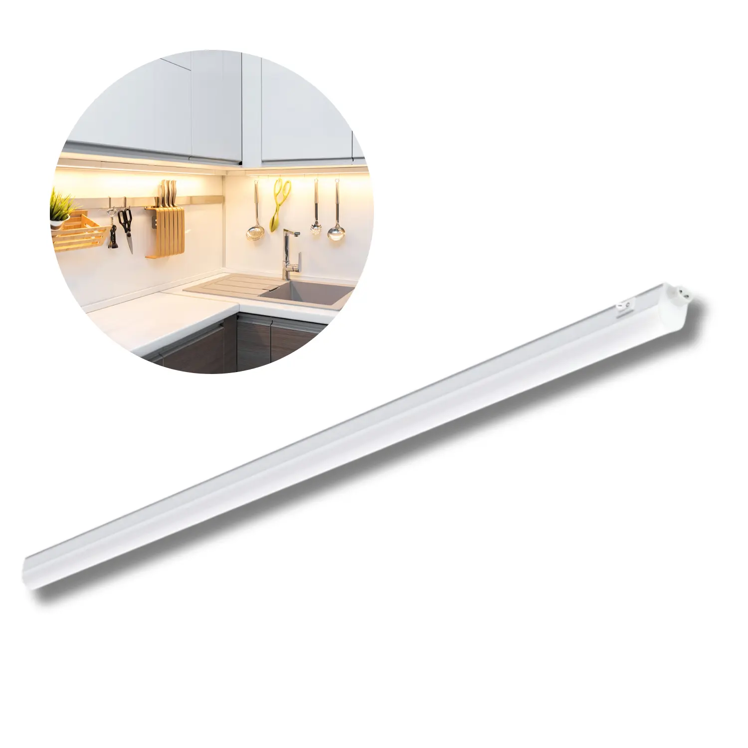 Unterbauleuchte | 12W | 90cm | 1200lm | CCT | Weiß