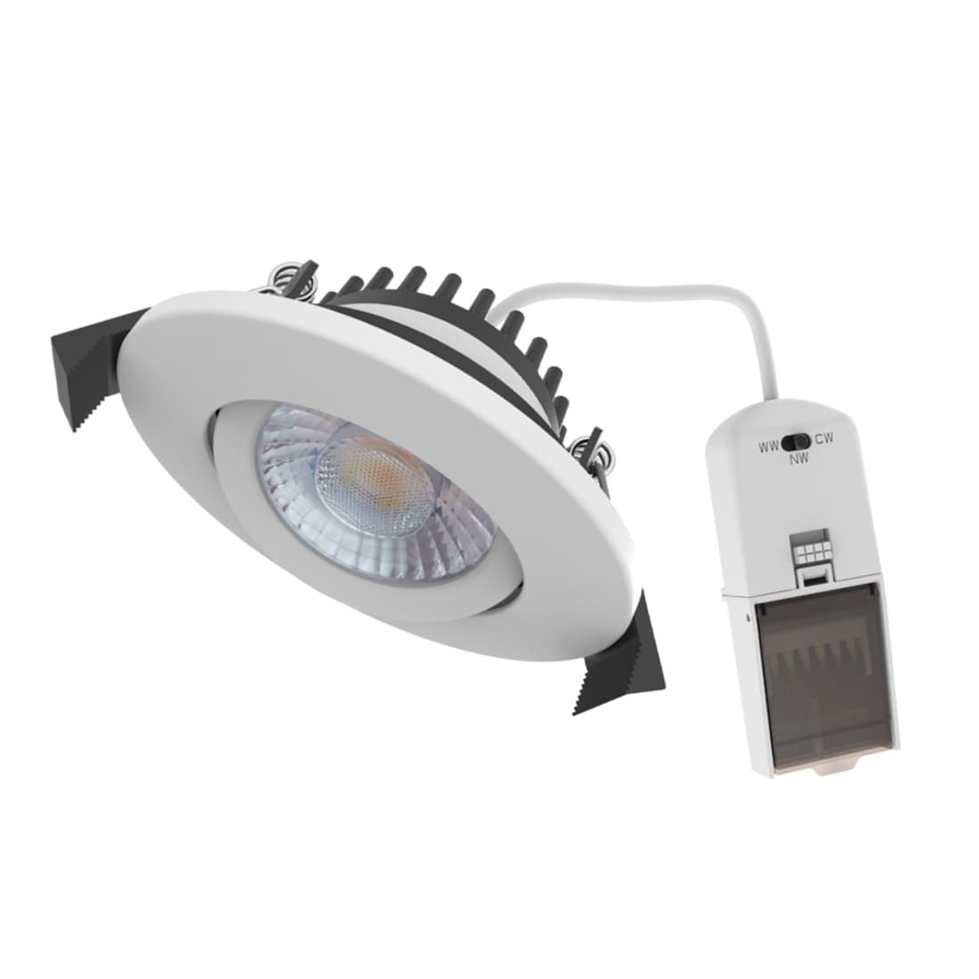 LED Spotlight | Infälld Spotlight | 5w Tano | Vit | Dimbar | CCT (2700K ...