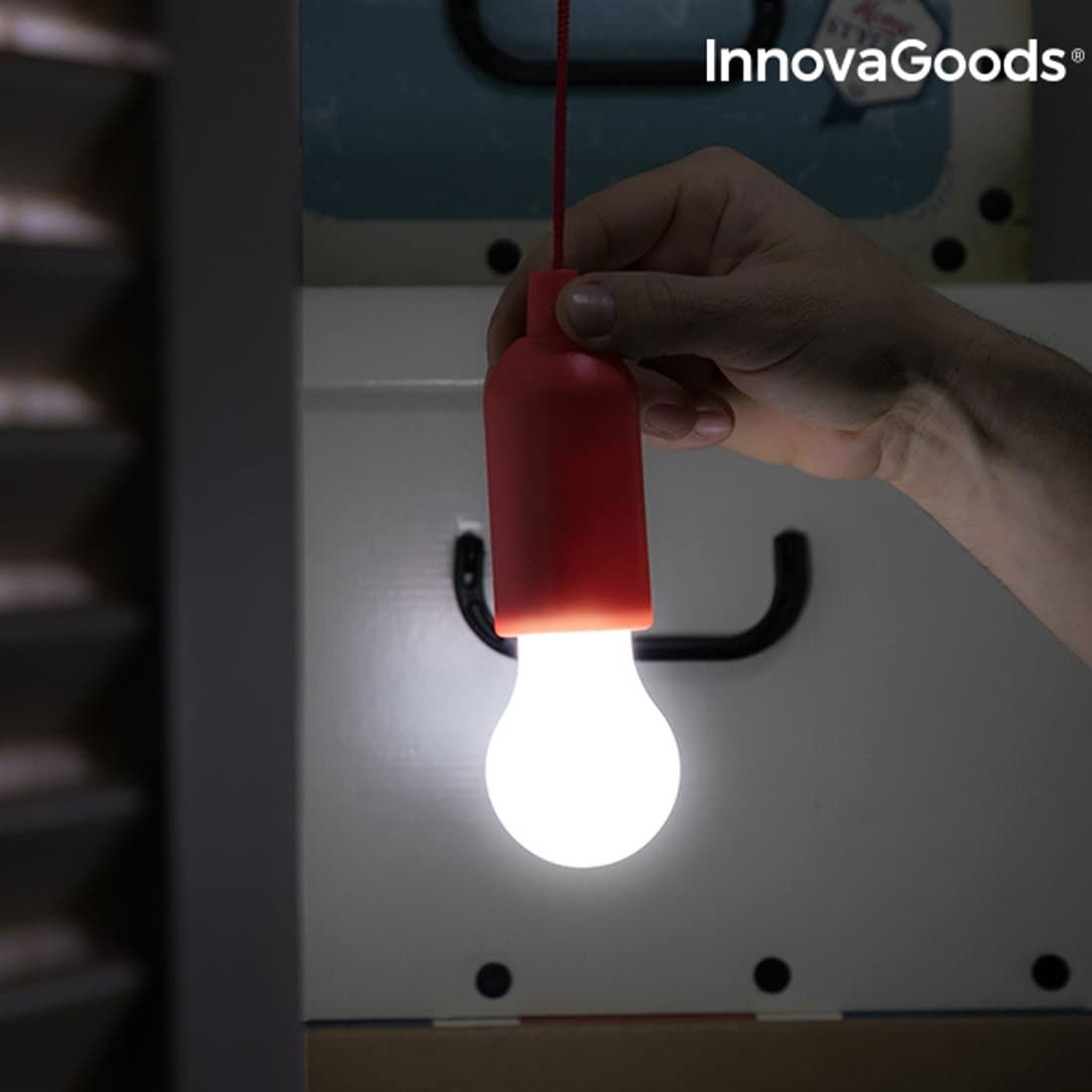 Pull Light | Retro Lamper | LED | 1. Stk | Asst. farver | Innovagoods Pull Light | Retro lampa | LED | 1. St | Asst. färger | Innovagoods