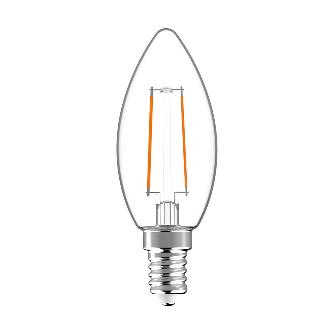 E14 Pære - Filament Pære - LED - 2.5W - 2700K - 250lm