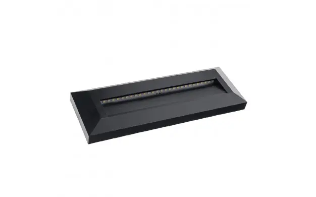 TRAPPBELYSNING | SVART | 3W | 3000K