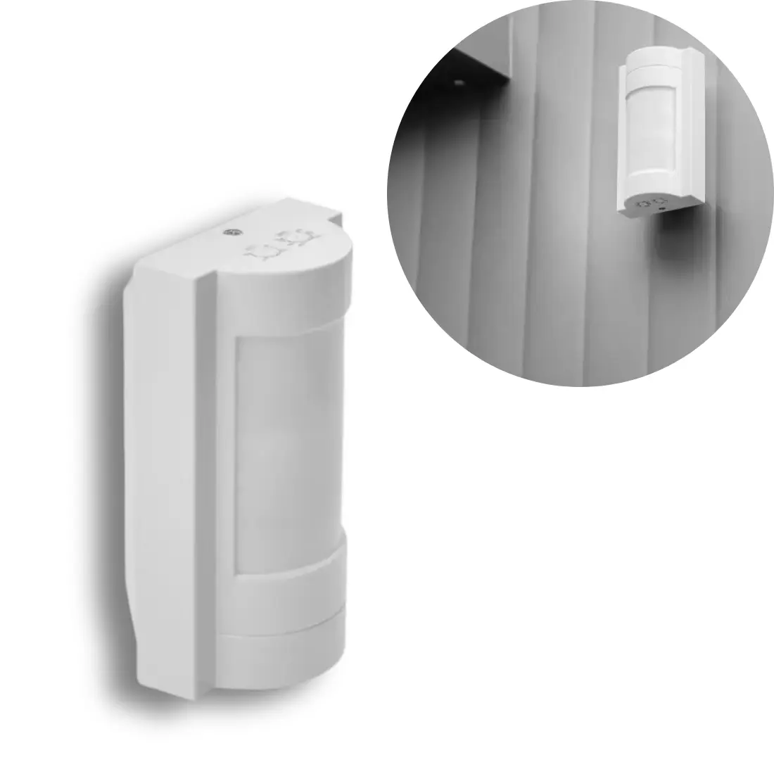 Bevægelsessensor 12m - 120° - Hvid - Indendørs