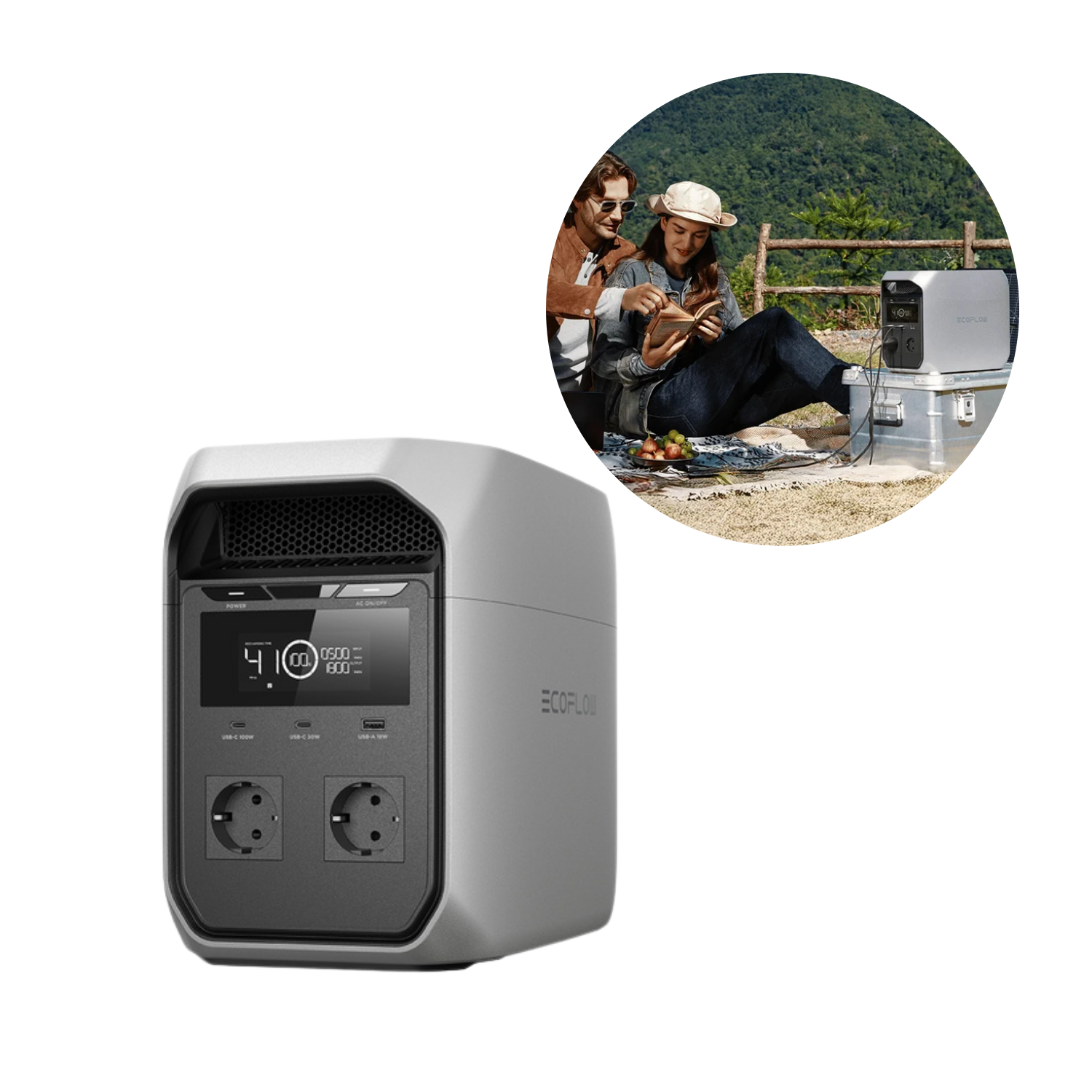 EcoFlow Delta 3 Classic 1kWh Energiecentrale