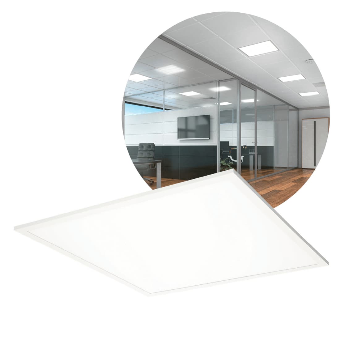 LED Panel 60x60 | 4000K | 4320lm | 40W | CAMARO | Vit LED Panel 60x60 | 4000K | 4320lm | 40W | CAMARO | Vit