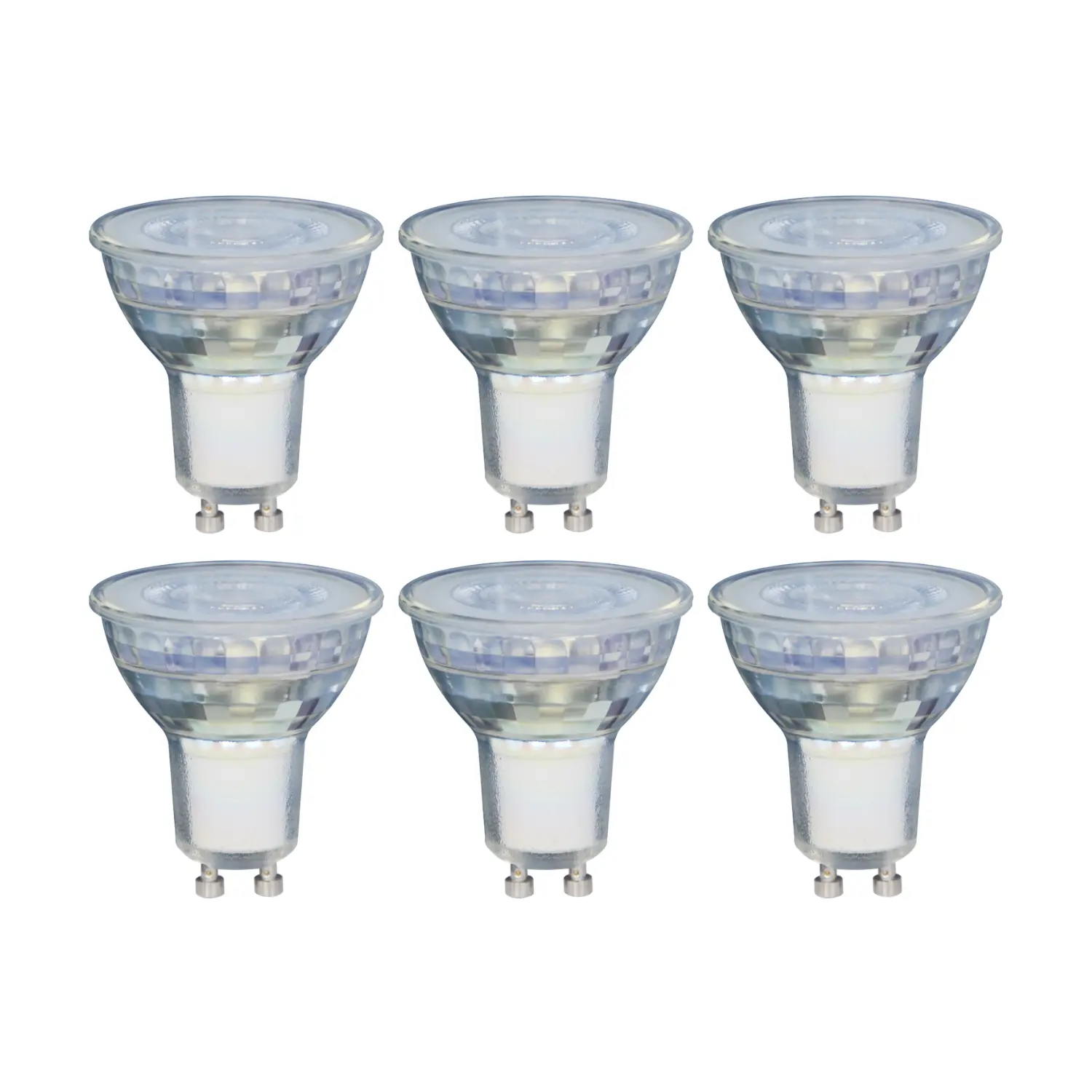 GU10-glödlampa | 6-pack | Dimbara | 3000 K | 345 lm | 4 W | Ra90 | PureLED