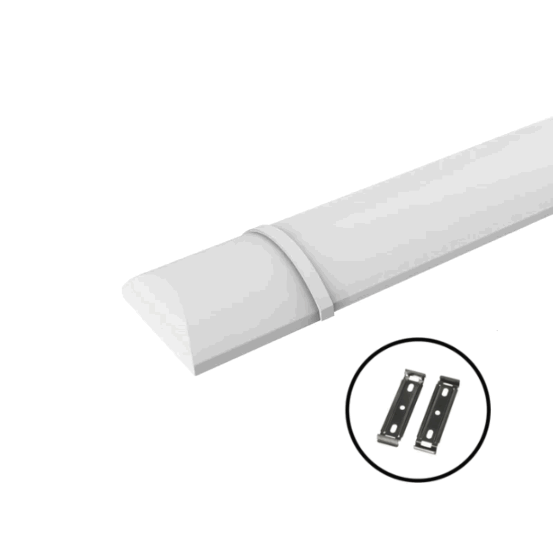 Flache LED Leuchte | 60 cm | 4000K | 16W | 1600 lm