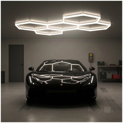 Hexagon LED Ljus