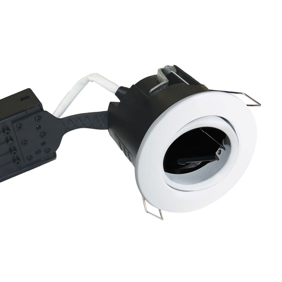 Nordtronic Quick Uni Install 230v Udend Rustfri Rund Hvid 1293
