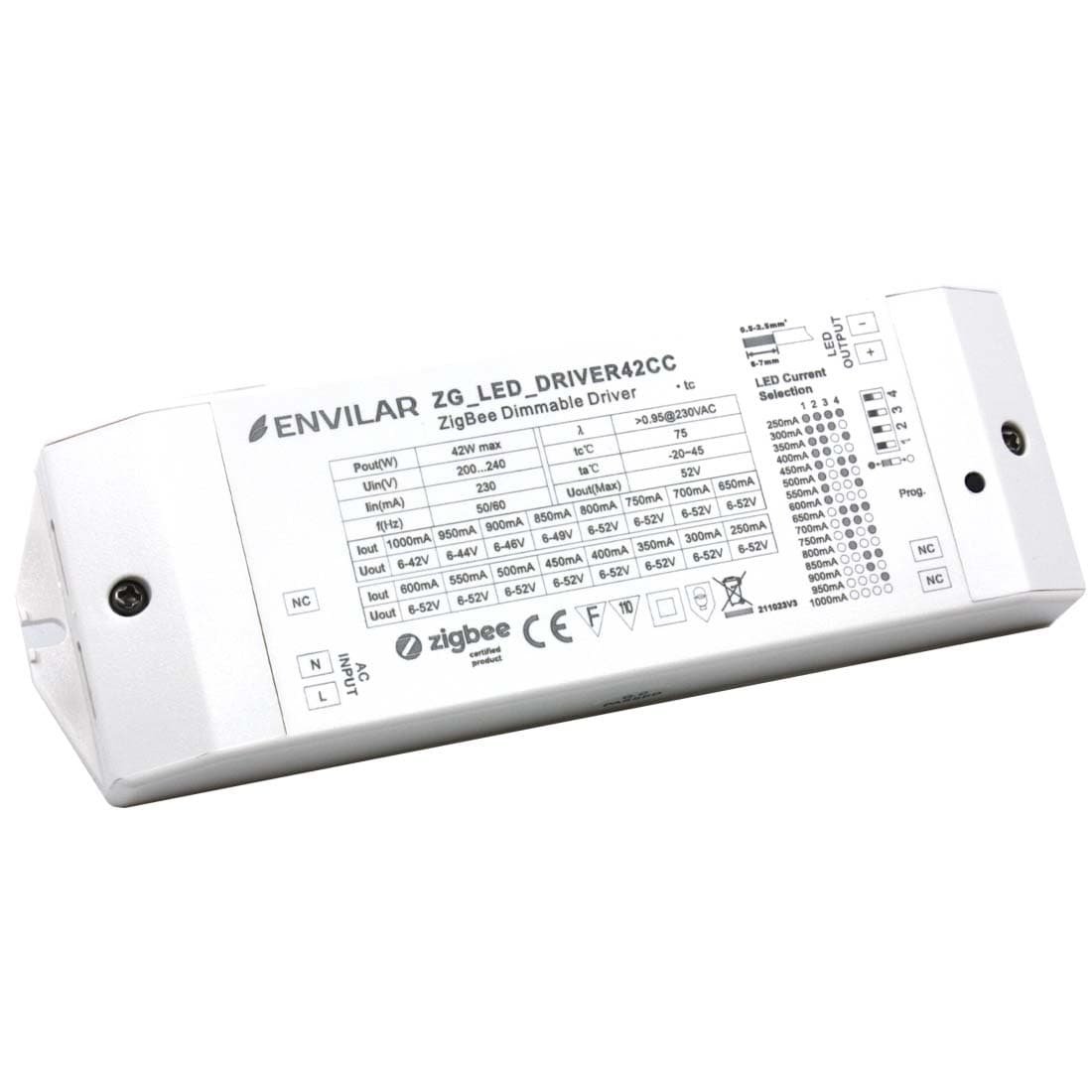 Accessoires, Transformateur LED driver 12V 25W dim, blanc, L14,5cm, H5,1cm  - Wever & Ducré - Luminaires Nedgis