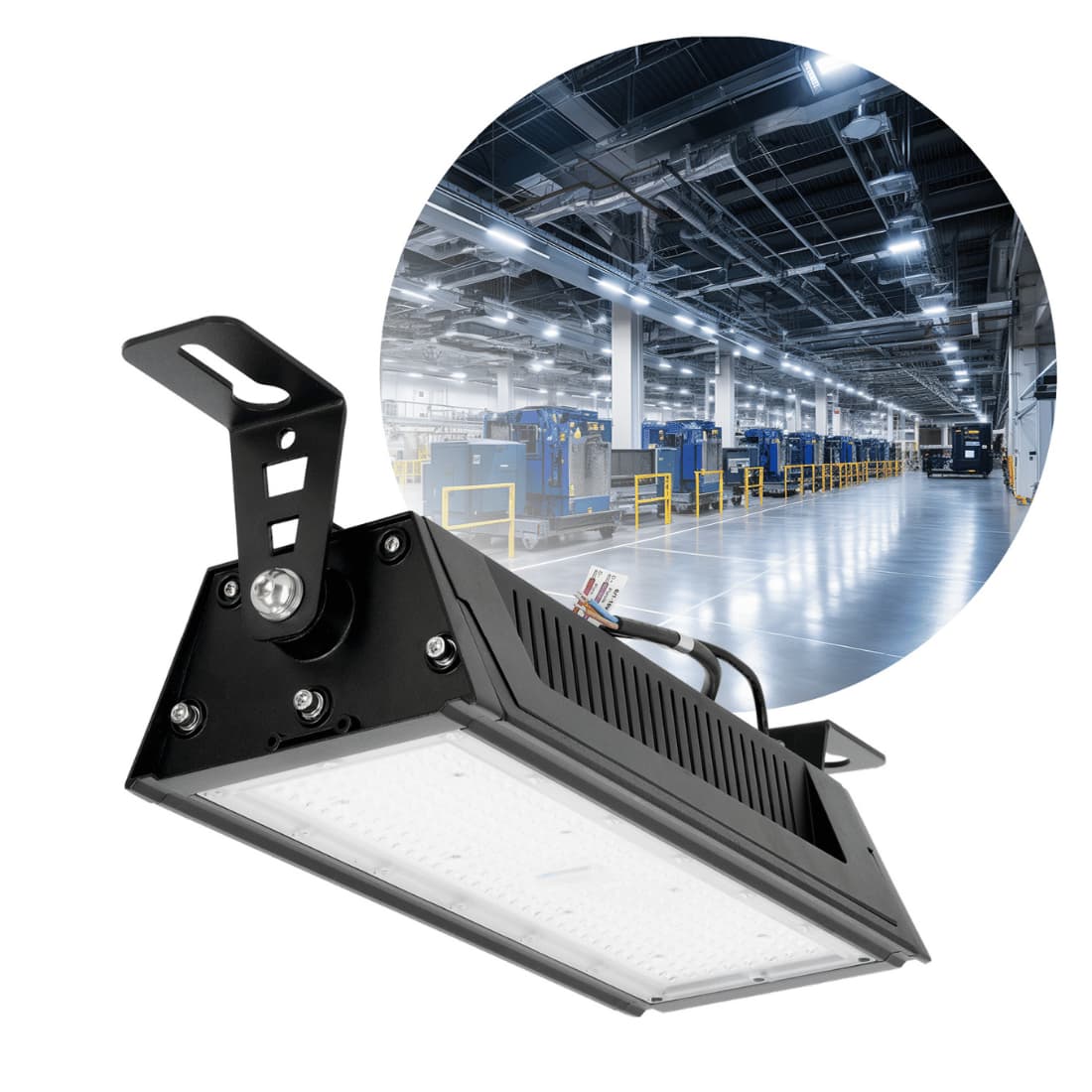 Industrilampa | LED High Bay | 120W | 4000K | IP65 | 1-10V Dimbar Industrilampa | LED High Bay | 120W | 4000K | IP65 | 1-10V Dimbar
