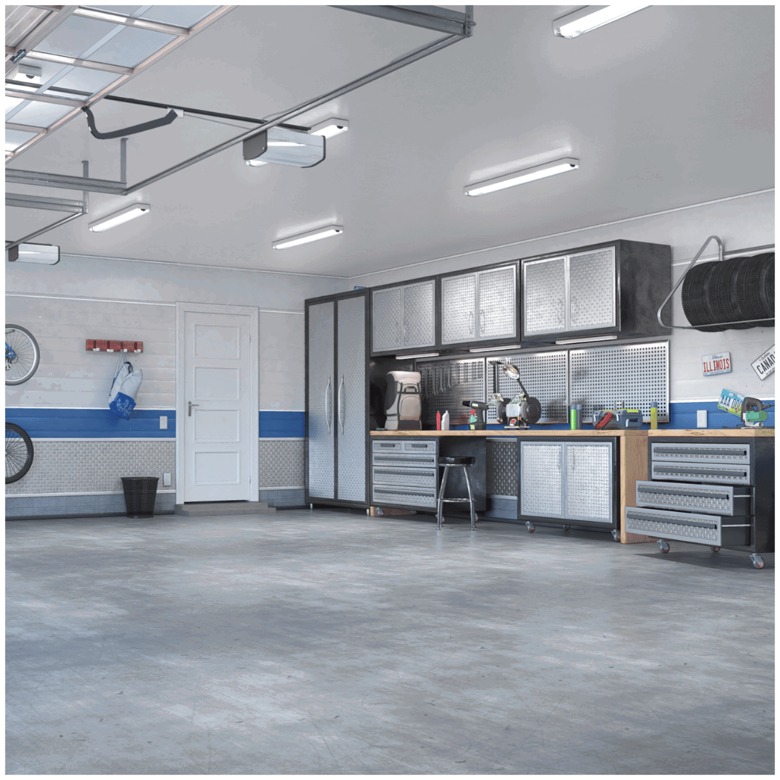 LED Lyssrörsarmatur 150cm | Enkel LED Armatur | IP65 | Utan rör LED Lyssrörsarmatur 150cm | Enkel LED Armatur | IP65 | Utan rör