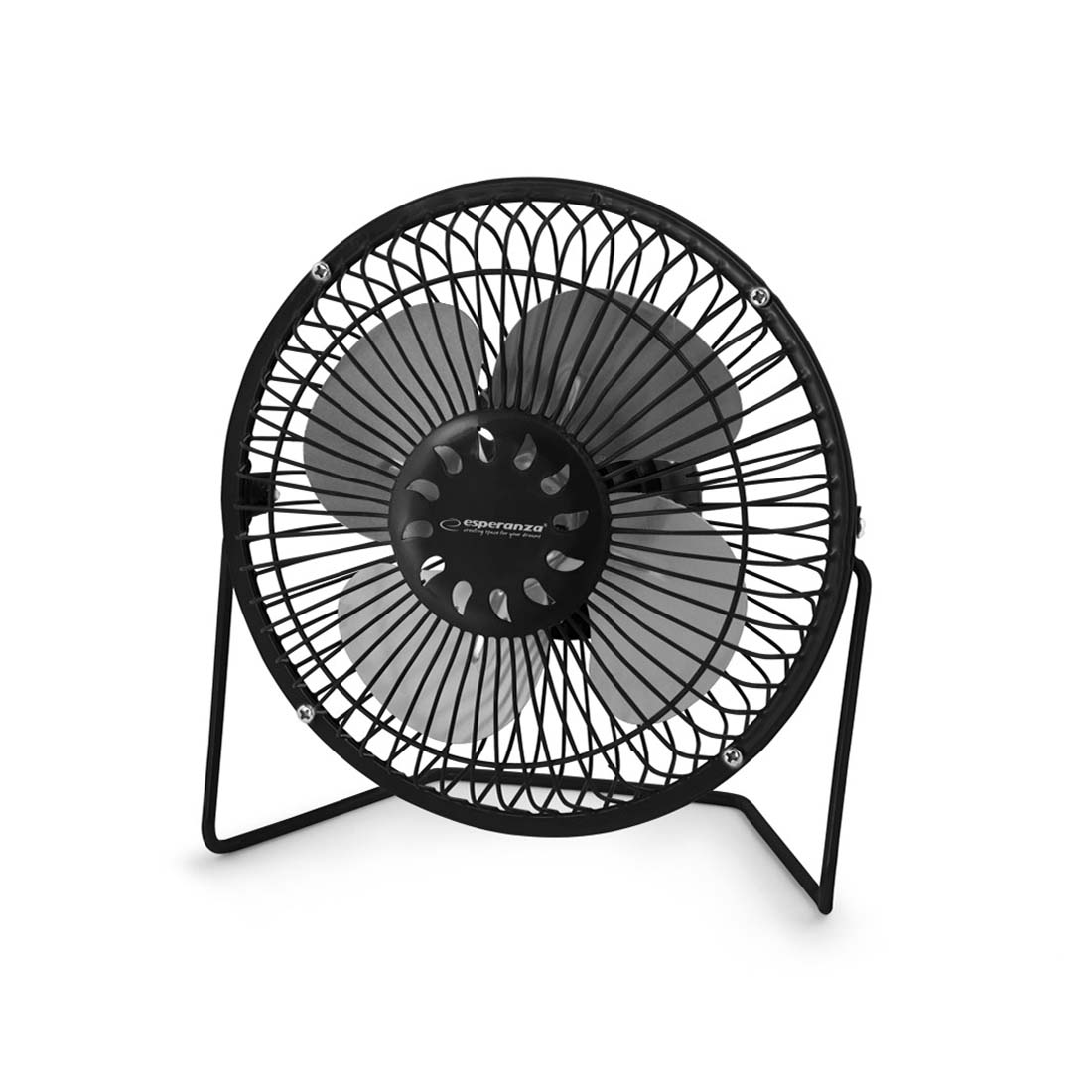 Hama USB Tischventilator Schwarz – 10 Cm, Verstellbar, Mit 1 M Kabel, Perfekt Fürs Büro Oder Zuhause