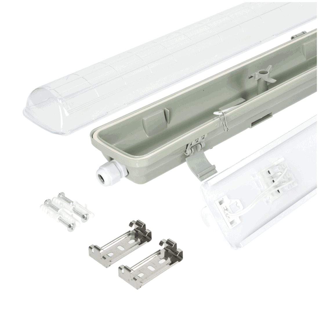 LED Armatur | 120cm | IP65 | 4000K | 2880lm | 18W | Single LED Armatur