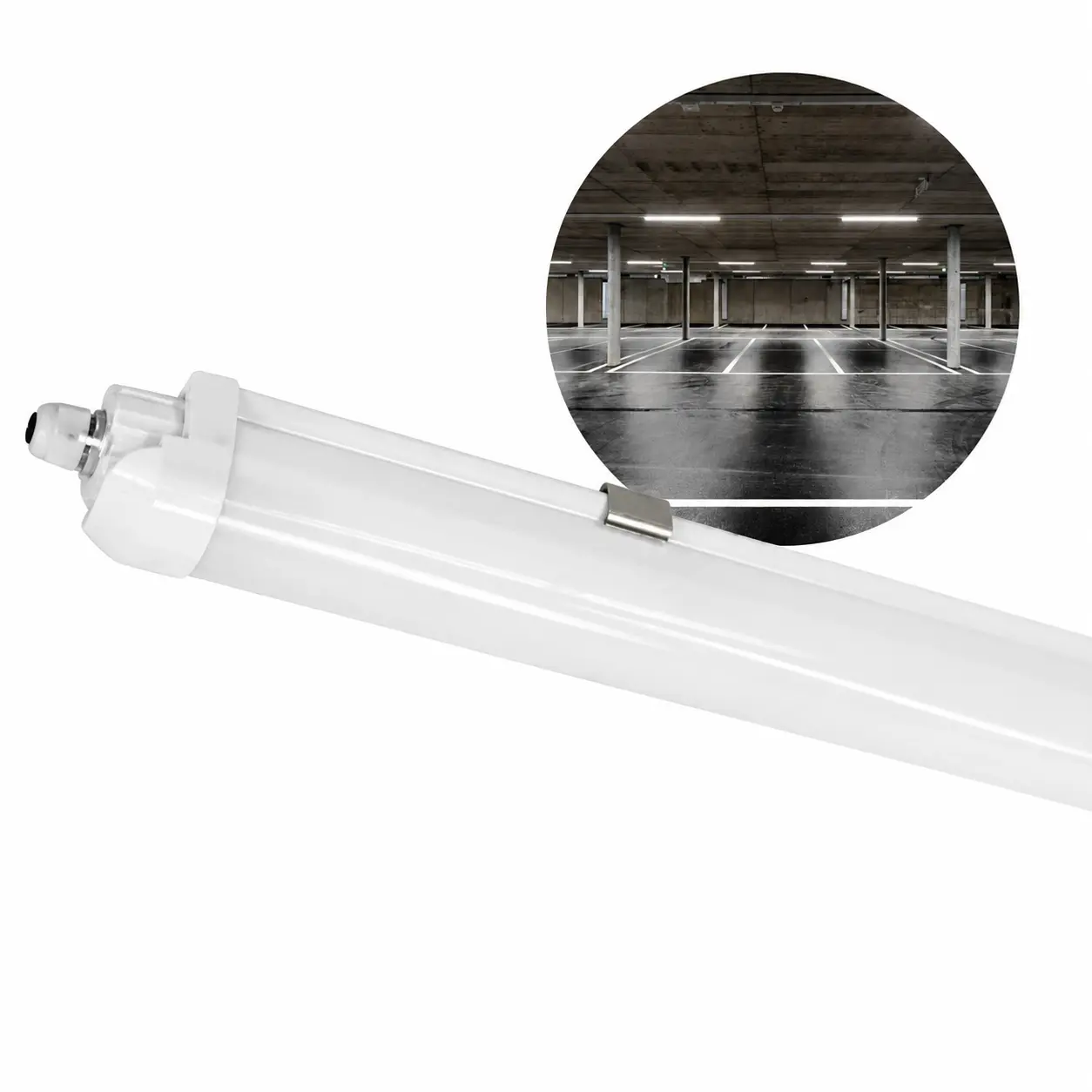 Wasserdichte LED-Leuchte | 120cm | 4000K | 4680lm | 36W | LUMEXO | Weiß