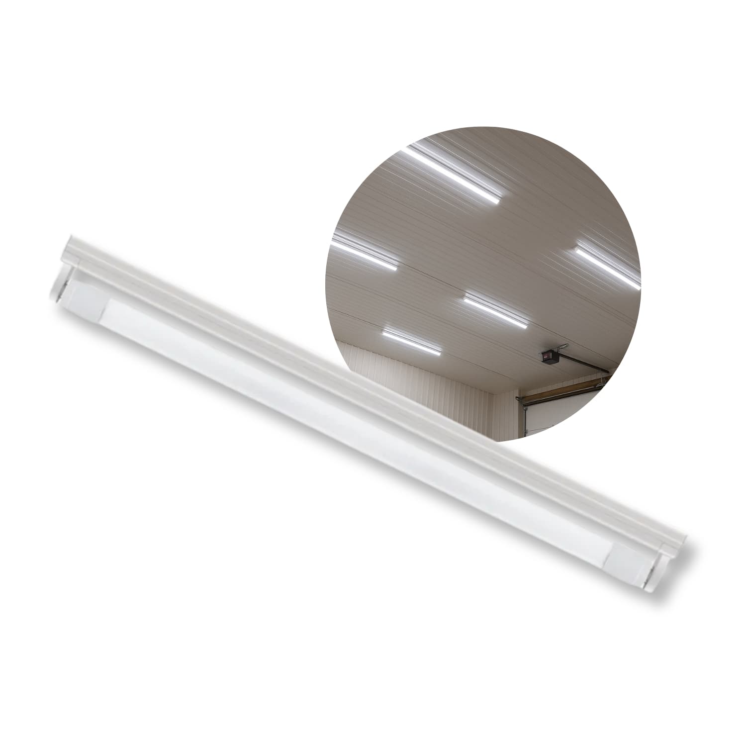 LED Armatur | Inkl. 18W T8 Ljusrör | 120cm | IP20