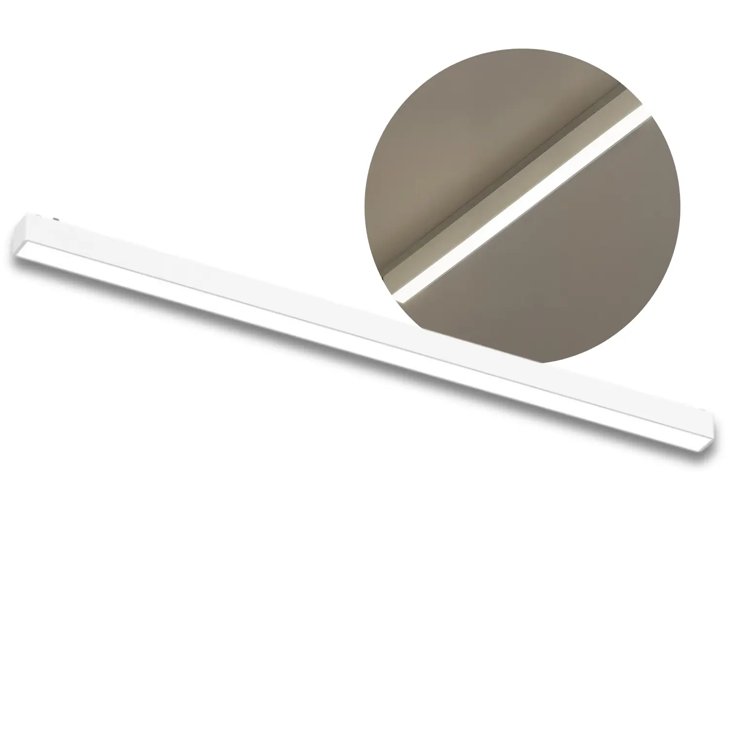 Looplicht voor SlimTrack railsysteem | 61cm | 24V | CCT | 2100lm | 20W | Wit