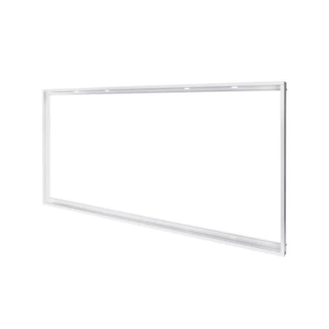 Påbygningsramme til LED Panel 60x120 | 44mm | Hvid
