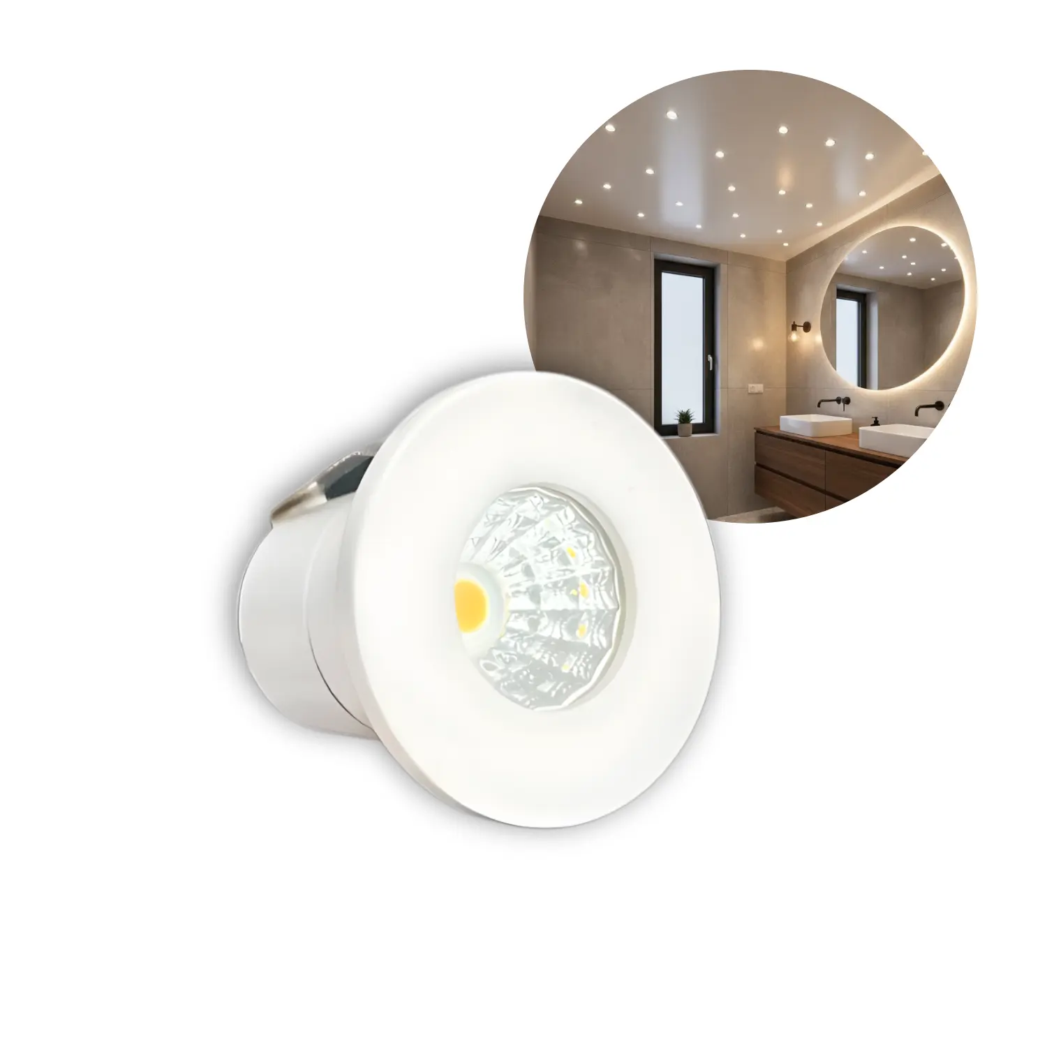 Mini Spot | Sterrenhemel LED | 3000K | 240lm | 3W | MITO MINI | Wit